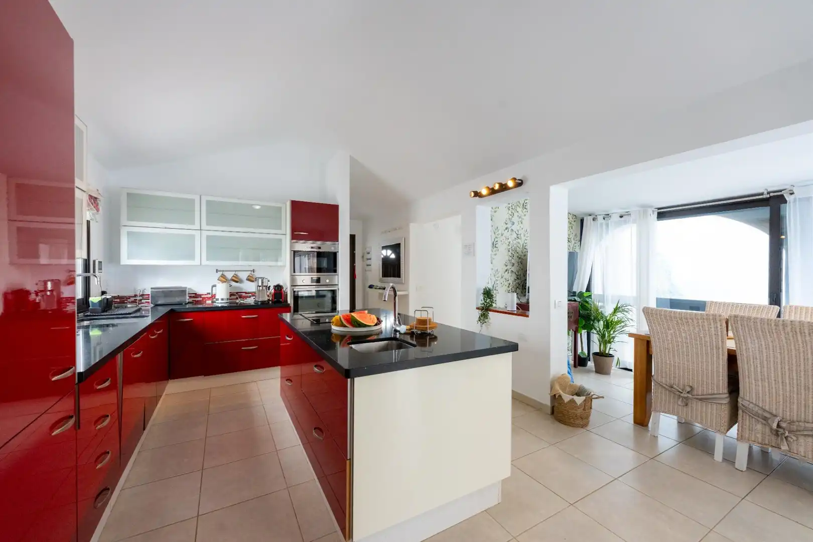 Cuina de Casa o xalet en venda en San Miguel de Abona amb Aire condicionat, Jardí privat i Terrassa