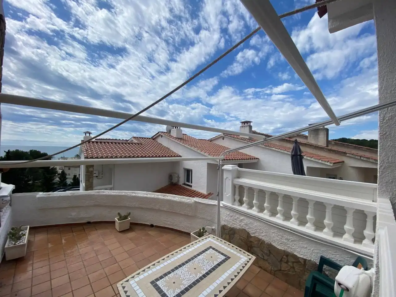 Terraza de Casa adosada en venta en Mont-roig del Camp con Aire acondicionado, Parquet y Terraza