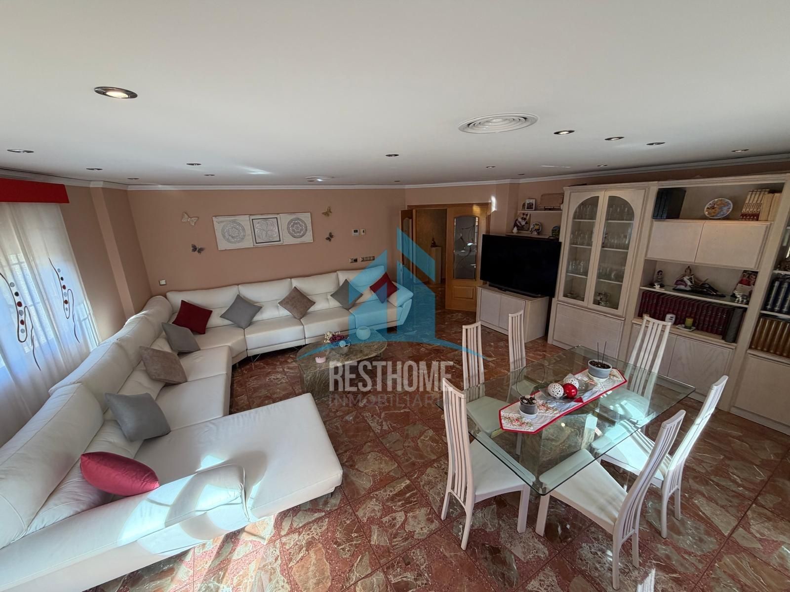 Living room of House or chalet for sale in Benimodo  with Air Conditioner, Heating and Balcony