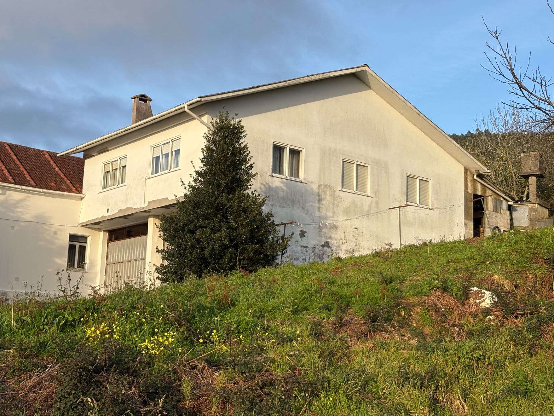 Vista exterior de Casa o chalet en venta en Neda con Calefacción, Jardín privado y Terraza