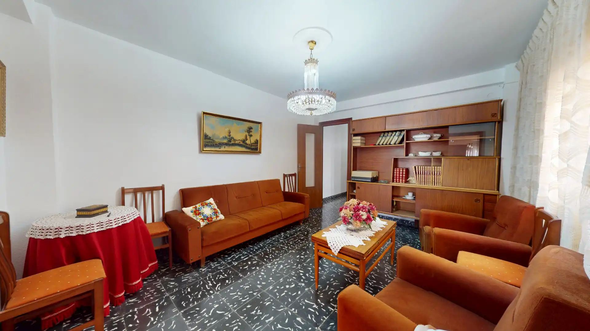 Living room of Flat for sale in Elda  with Balcony