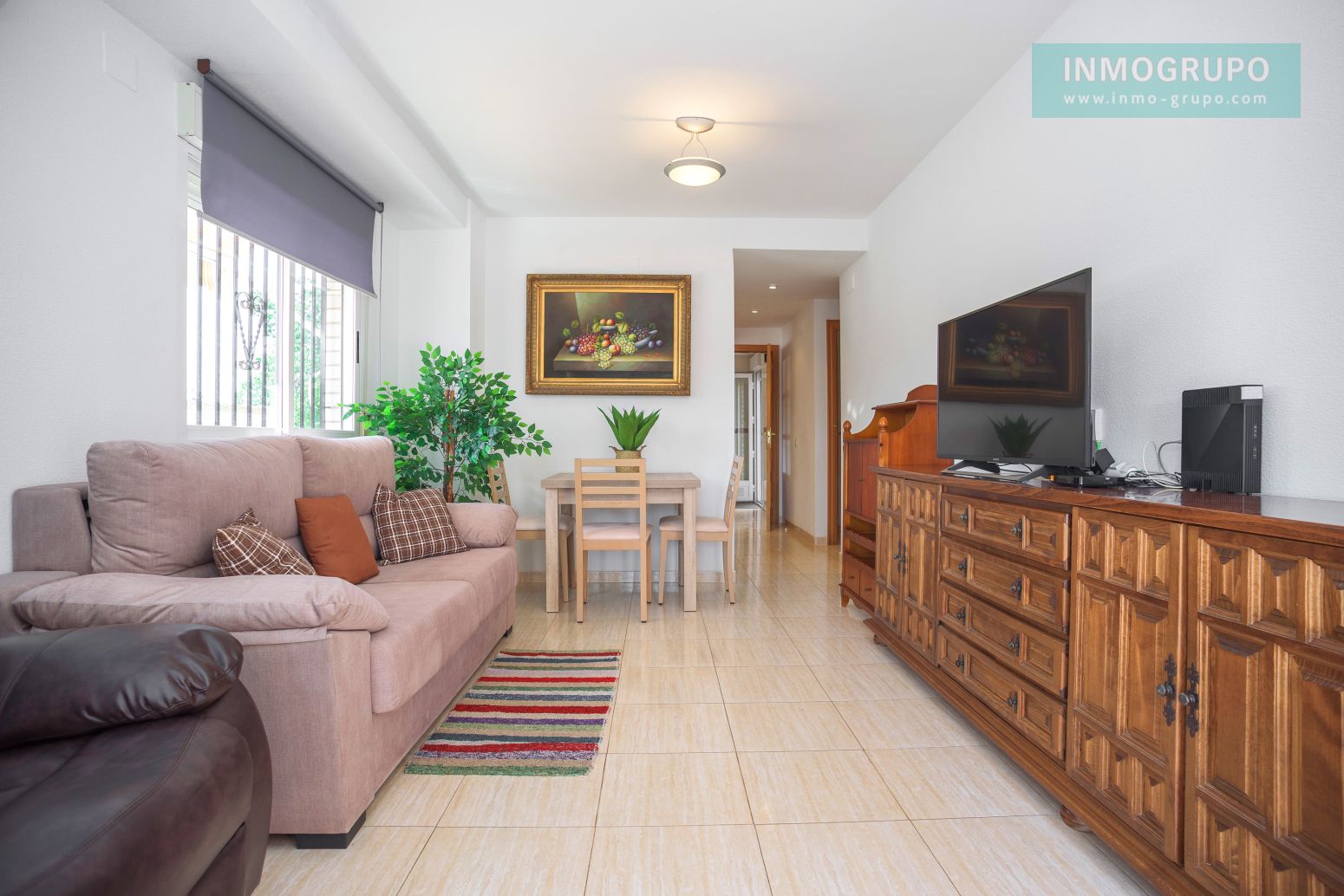 Living room of Flat for sale in Oropesa del Mar / Orpesa  with Heating, Private garden and Terrace