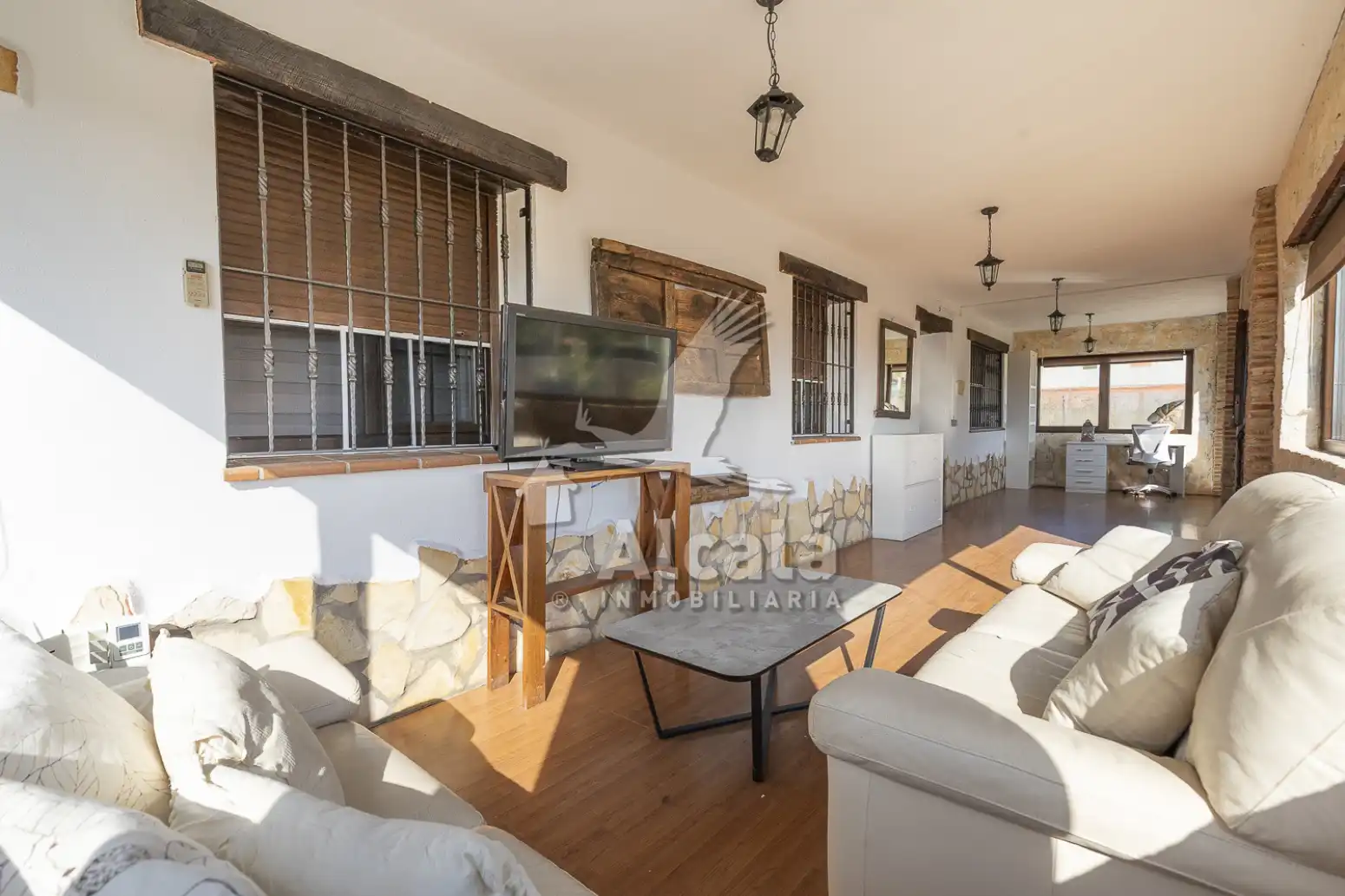 Living room of Houses for sale in Matarrubia  with Heating and Swimming Pool