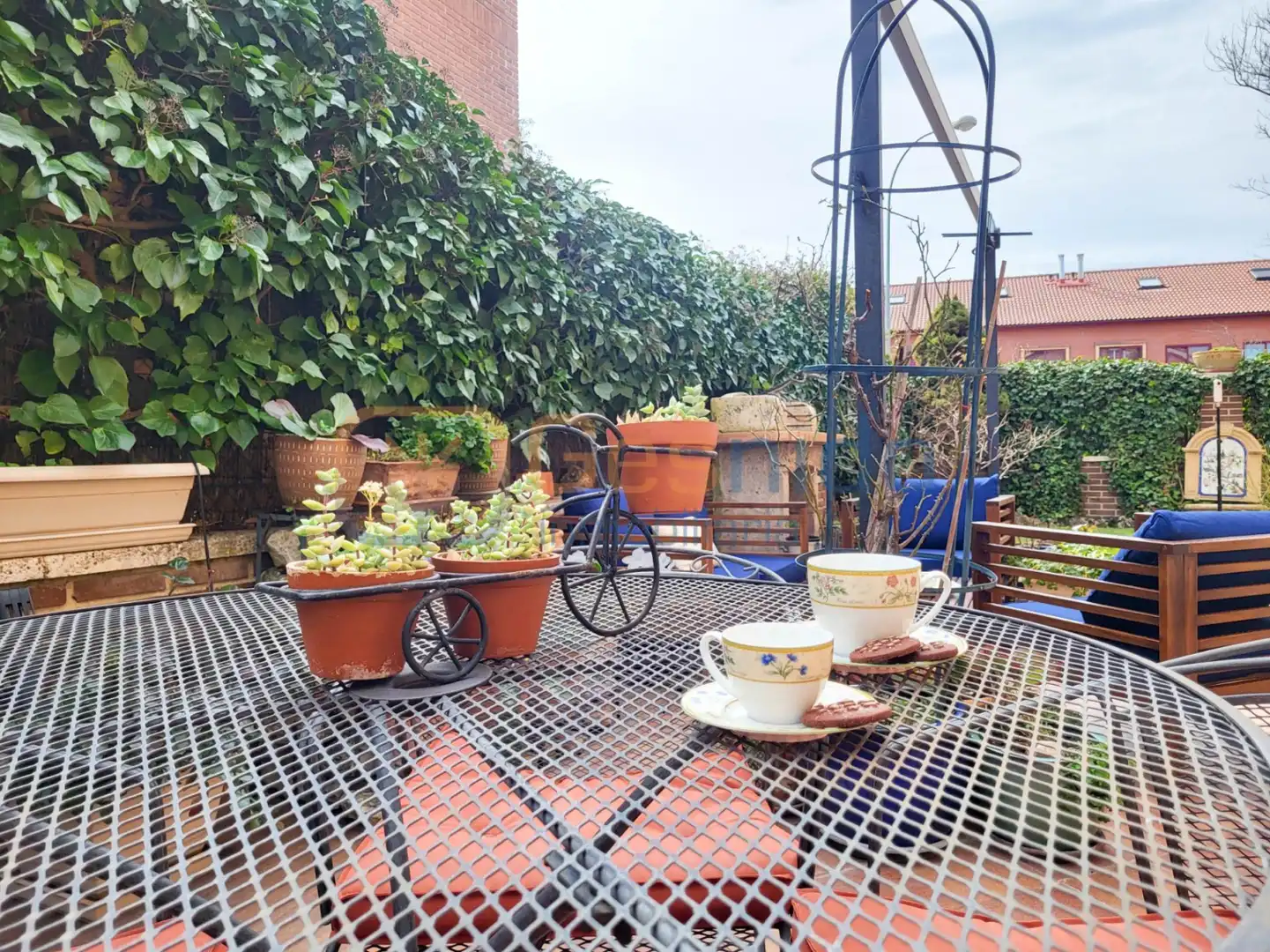 Terraza de Casa adosada en venta en Segovia con Calefacción, Parquet y Trastero