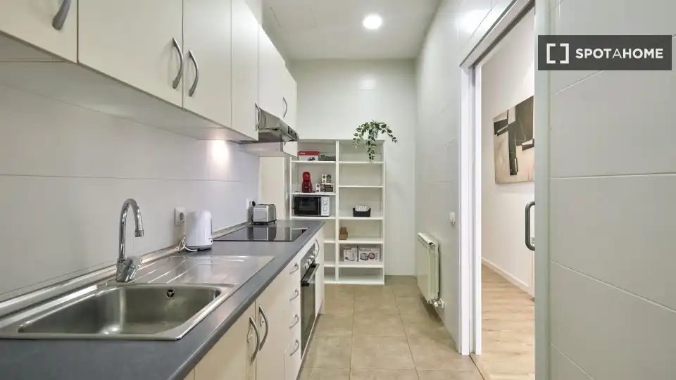 Appartamento con terrazza in affitto a Eixample, imagen 13