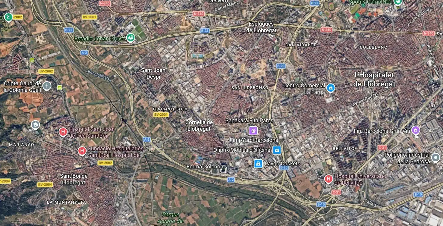 Nau industrial de lloguer a Almeda - El Corte Inglés, imagen 9