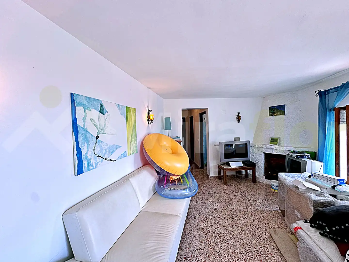 Sala de estar de Casa o chalet en venta en Benissa con Aire acondicionado, Jardín privado y Terraza