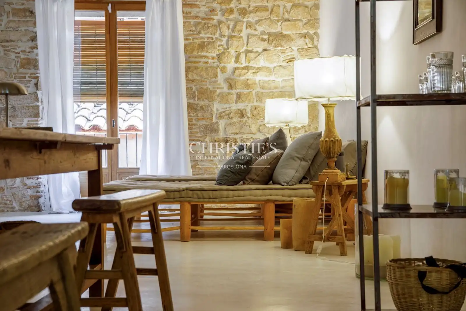 Sala de estar de Piso en venta en Barcelona con Terraza