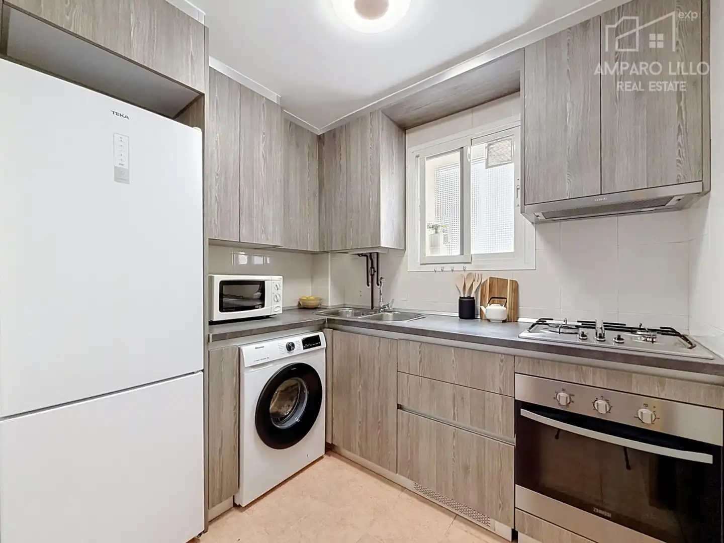 Kitchen of Flat for rent in Alcalá de Henares  with Air Conditioner, Heating and Storage room