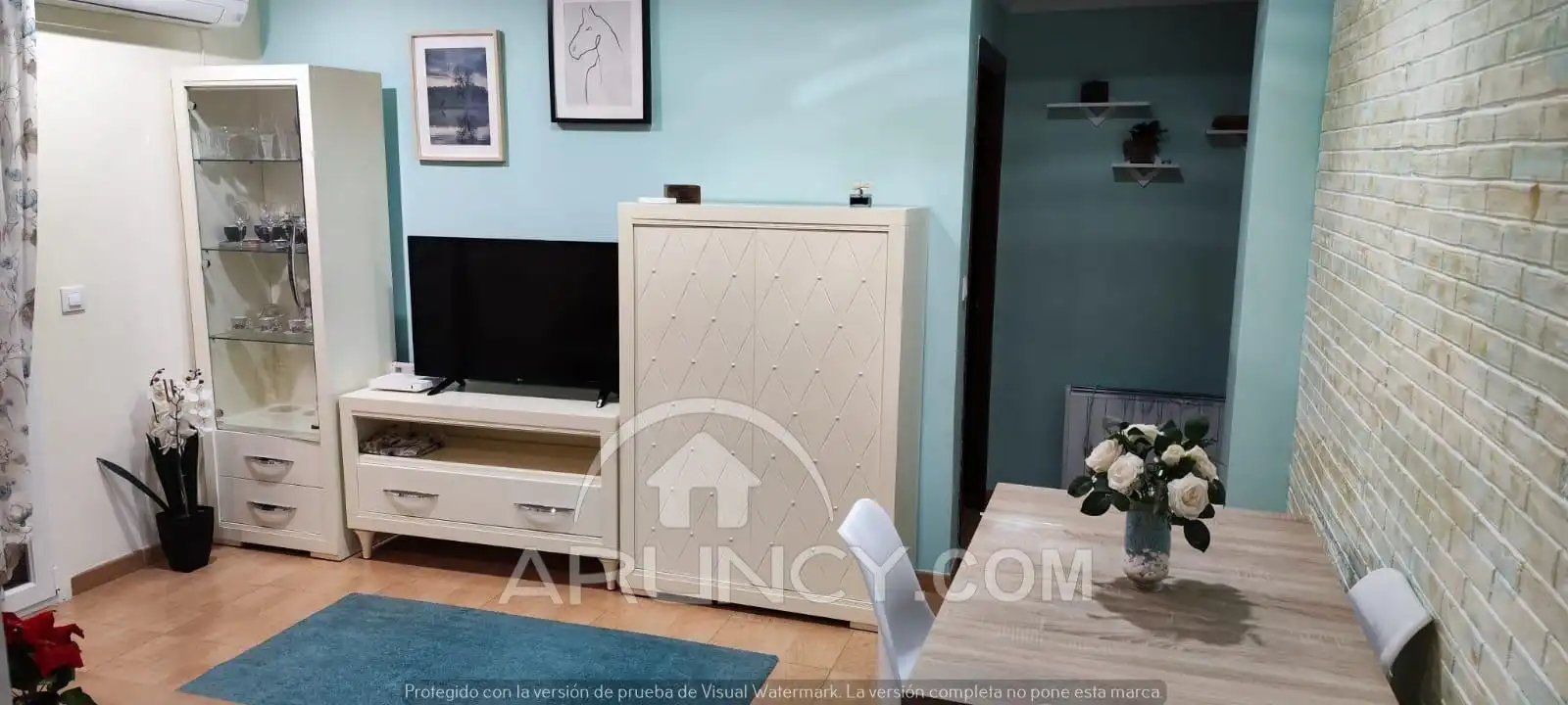 Living room of Flat for sale in Alcalá de Guadaira  with Air Conditioner, Heating and Terrace