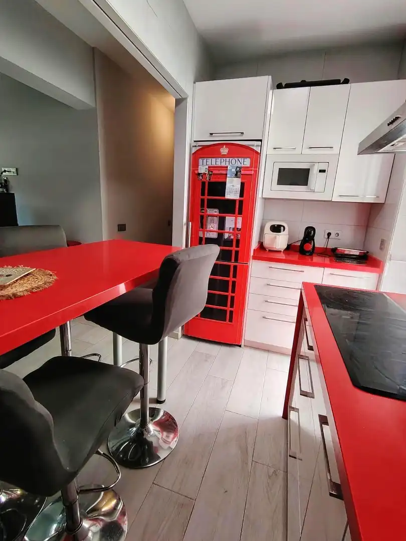 Cocina de Apartamento en venta en Málaga