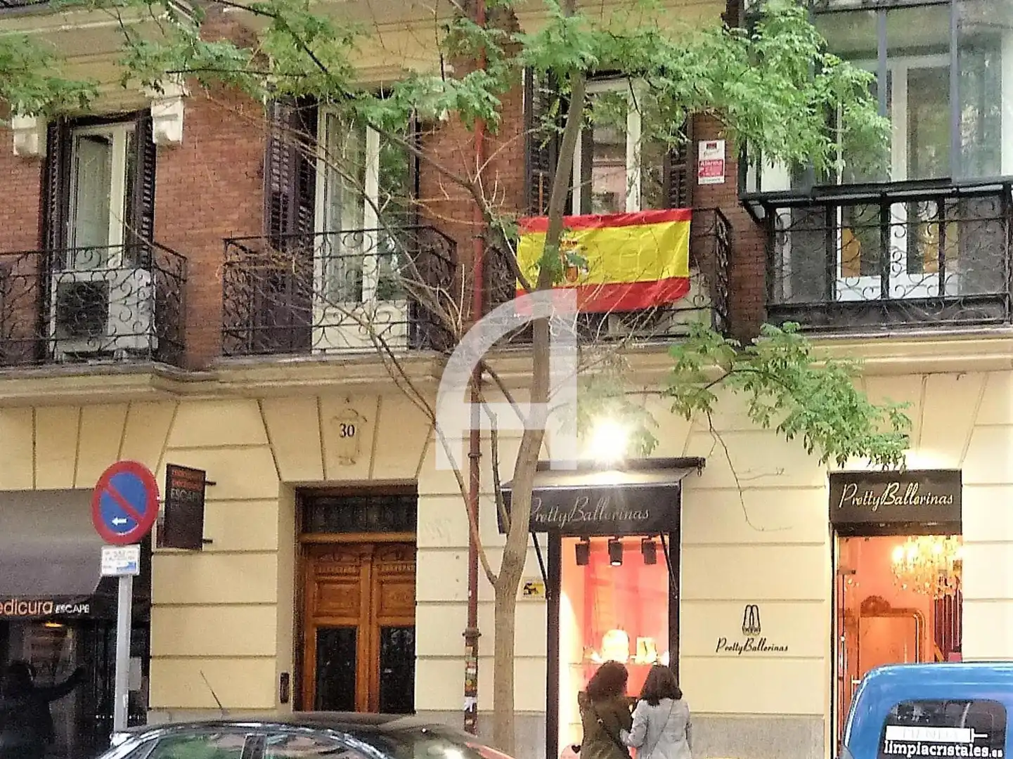Vista exterior de Pis de lloguer en Madrid amb Aire condicionat, Calefacció i Moblat
