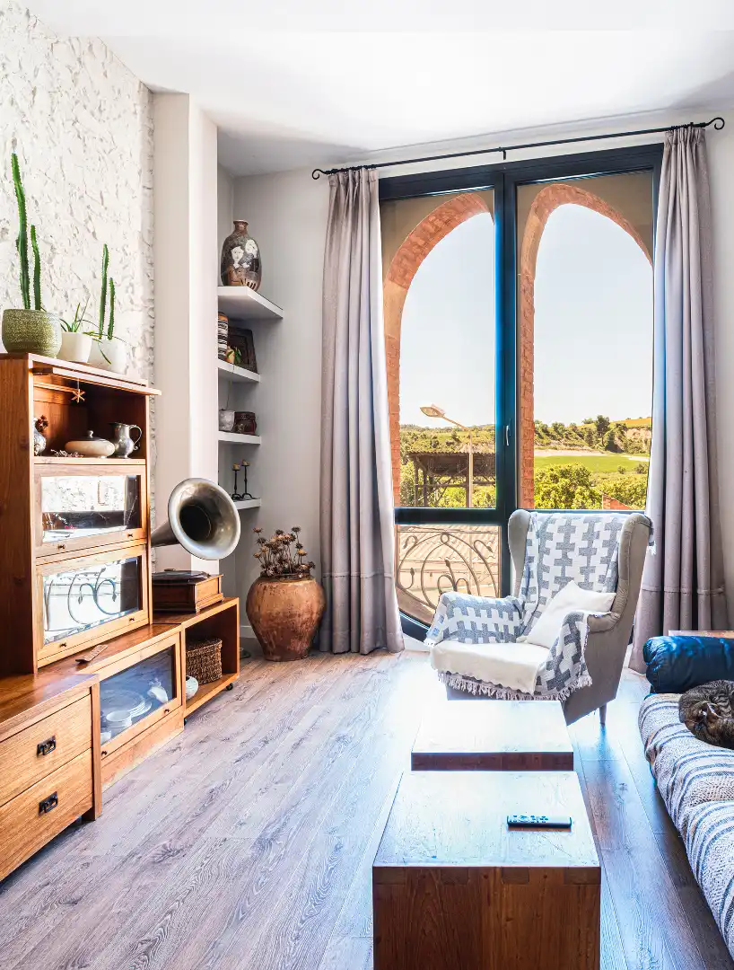 Living room of Flat for sale in Igualada  with Heating and Parquet flooring