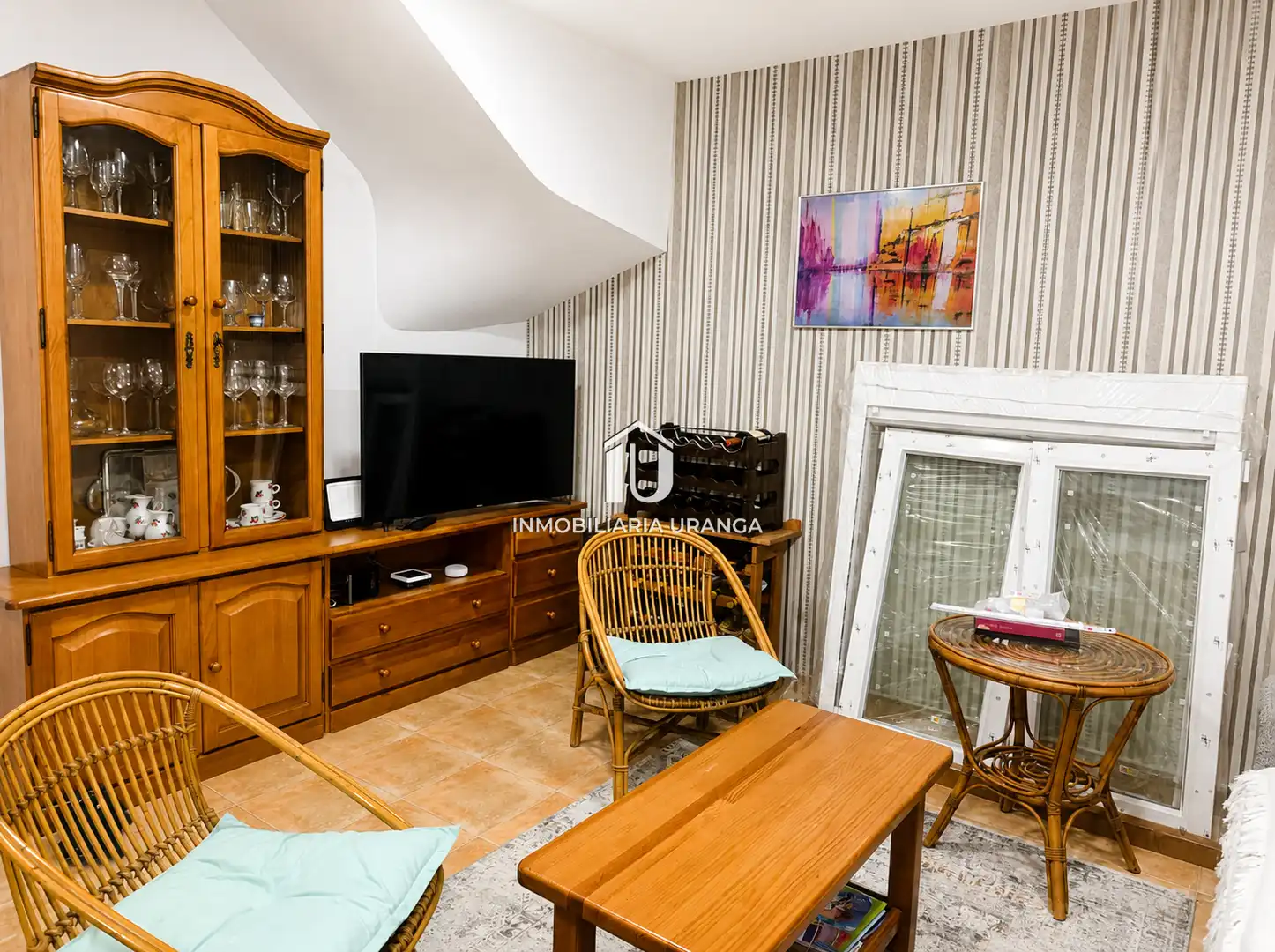 Sala de estar de Casa o chalet en venta en Voto con Calefacción, Jardín privado y Piscina