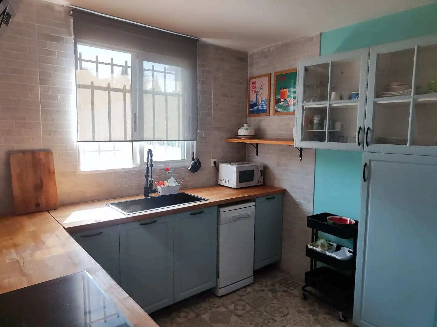 Kitchen of Flat for sale in Bétera  with Air Conditioner, Private garden and Terrace