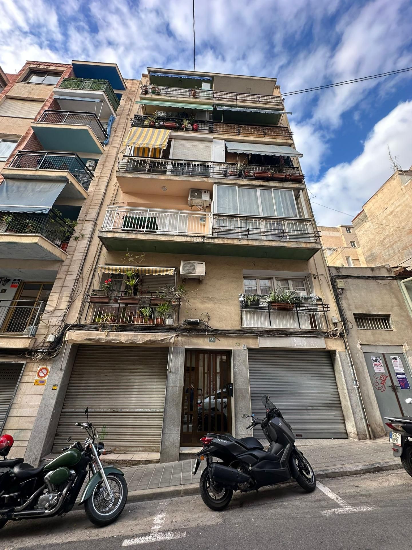 Vista exterior de Pis de lloguer en Alicante / Alacant amb Balcó