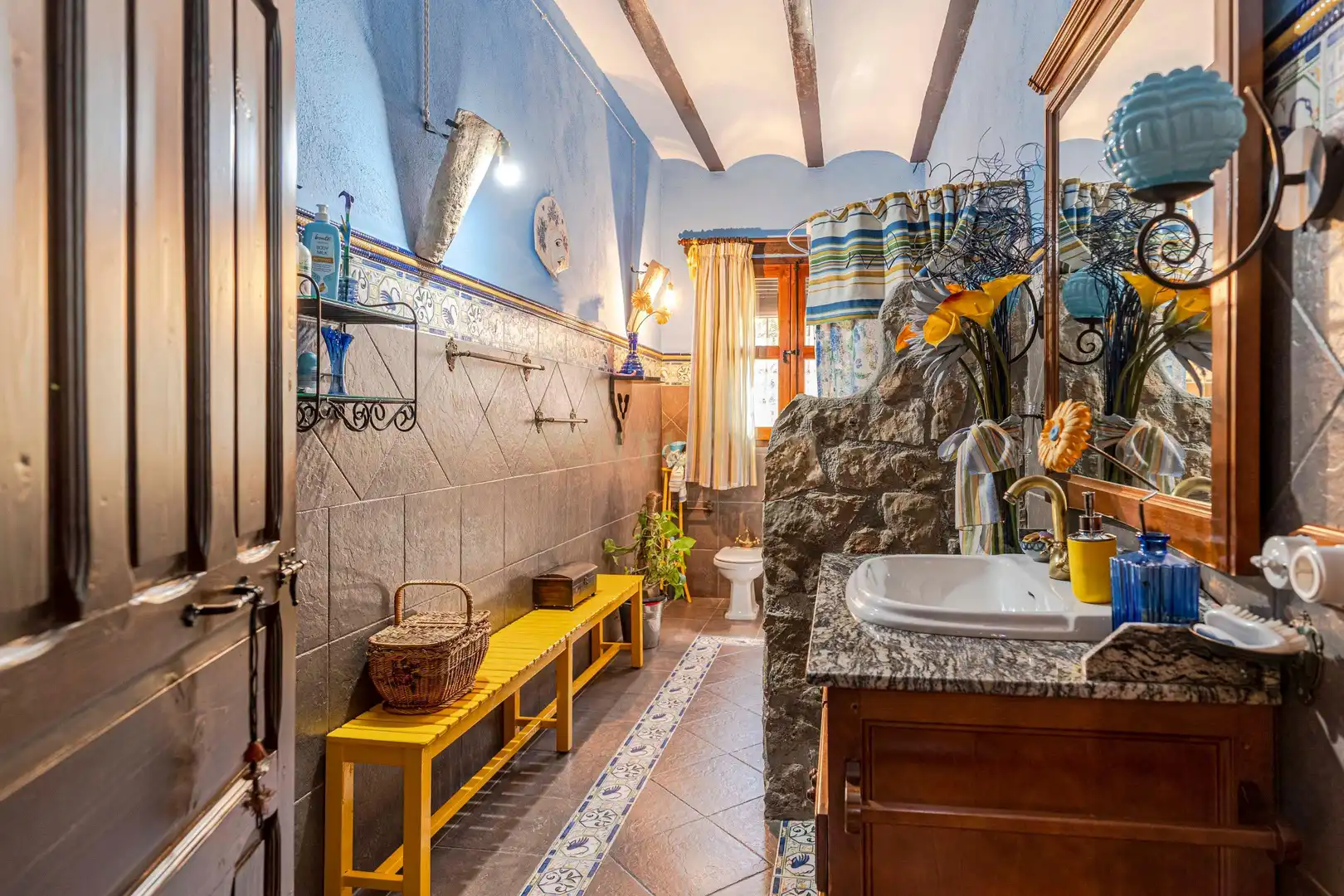Baño de Casa o chalet en venta en Huelma con Jardín privado y Sauna