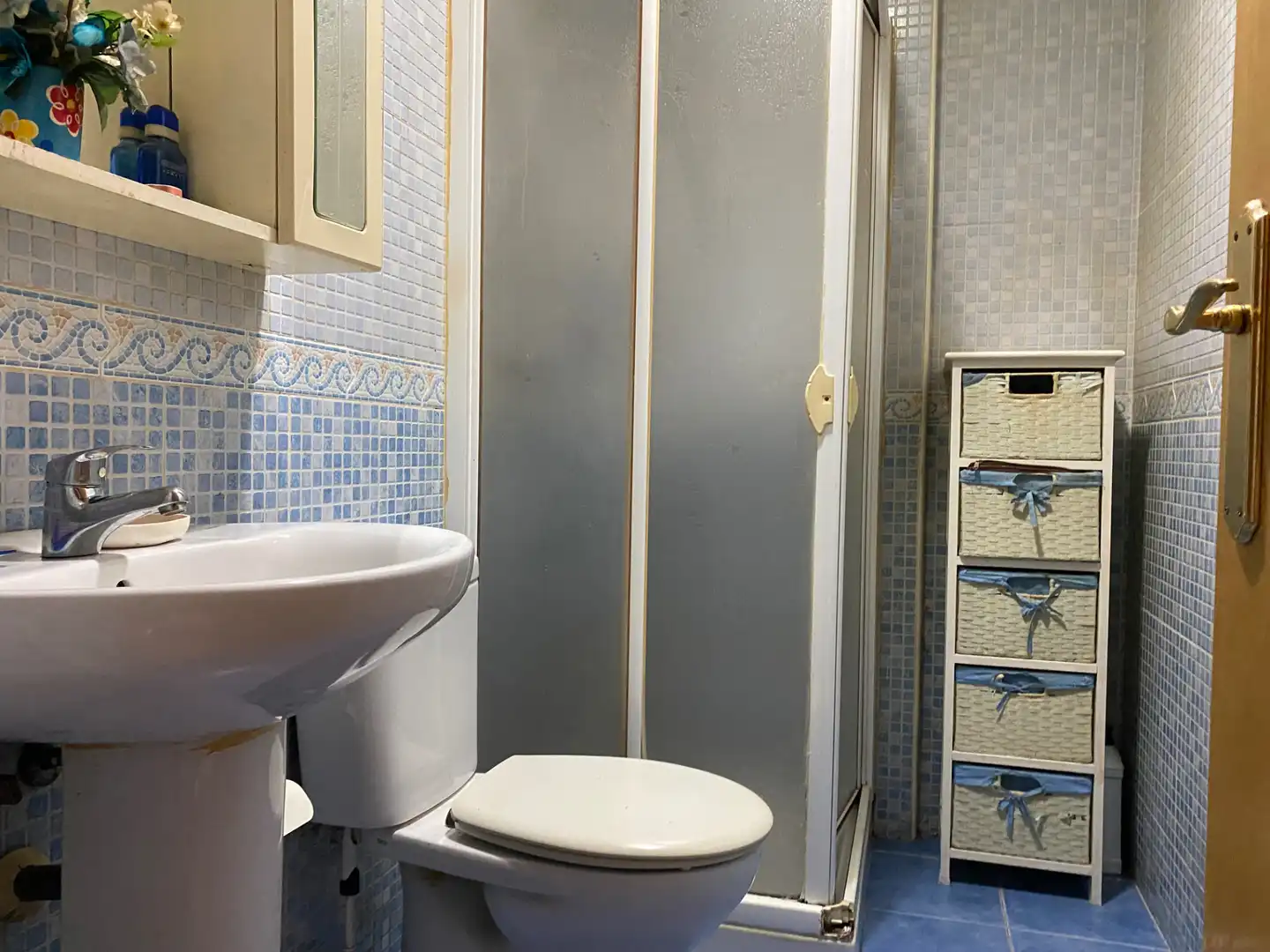 Baño de Casa adosada en venta en Carrión de Calatrava con Aire acondicionado, Calefacción y Piscina