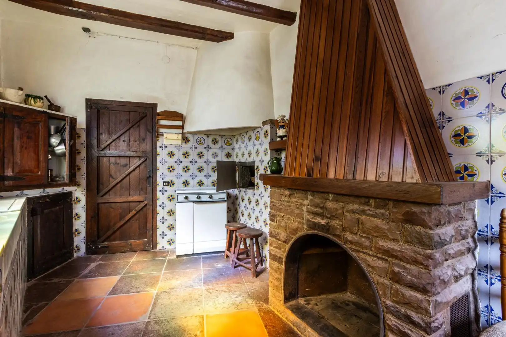 Cocina de Casa o chalet en venta en Sant Llorenç Savall con Balcón