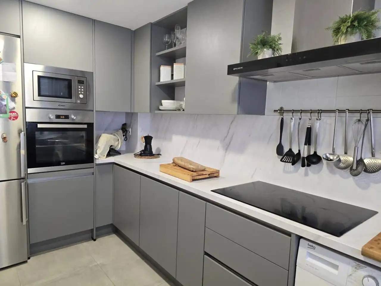 Cocina de Dúplex en venta en Terrassa con Aire acondicionado, Calefacción y Parquet