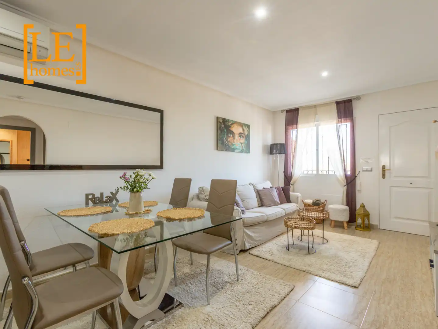 Sala d'estar de Apartament en venda en Orihuela amb Aire condicionat, Moblat i Forn