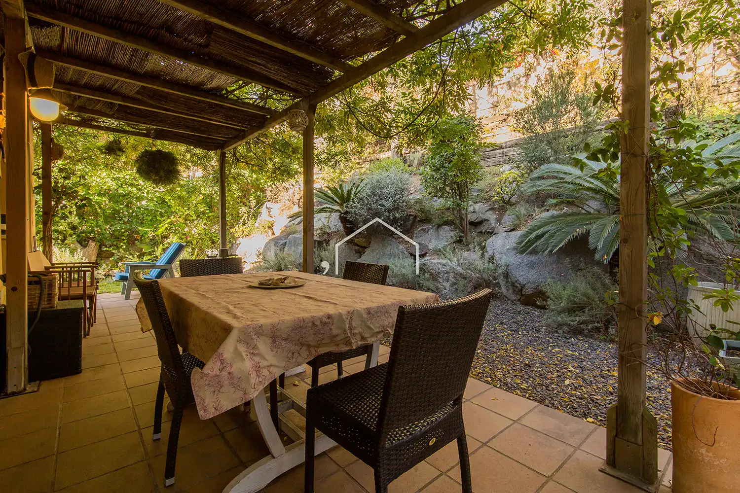Terrasse von Haus oder Chalet zum Verkauf in Teià mit Klimaanlage, Heizung und Privatgarten