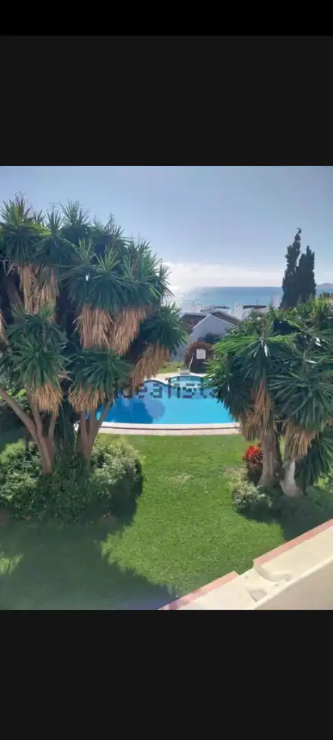 Jardín de Piso de alquiler en Benalmádena con Amueblado