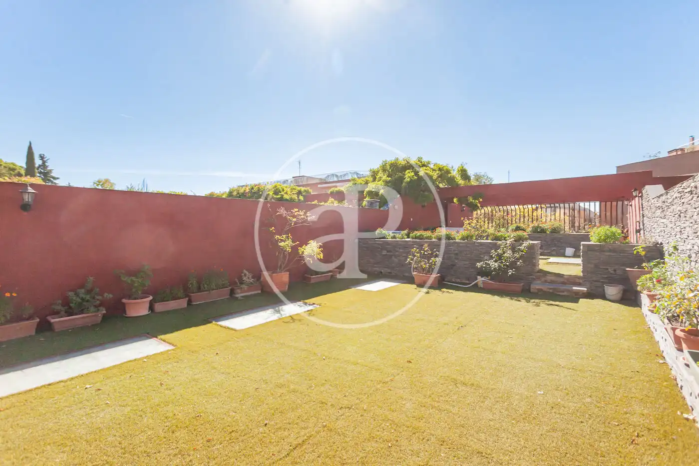 Jardí de Casa adosada en venda en Madrid amb Calefacció, Jardí privat i Terrassa