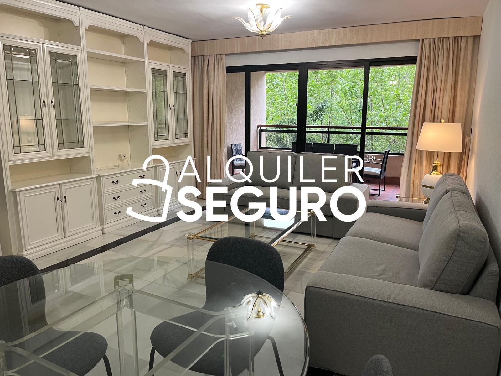 Living room of Flat to rent in Marbella  with Terrace, Swimming Pool and Furnished