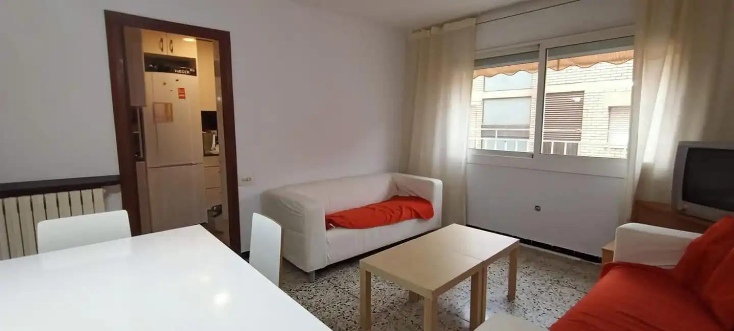Sala de estar de Piso de alquiler en Terrassa con Amueblado