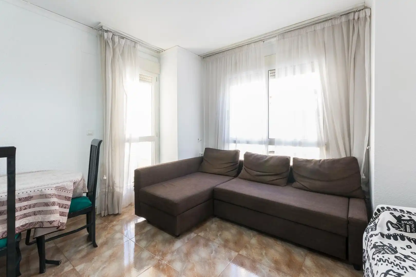 Sala de estar de Piso en venta en Bellreguard con Aire acondicionado, Calefacción y Terraza