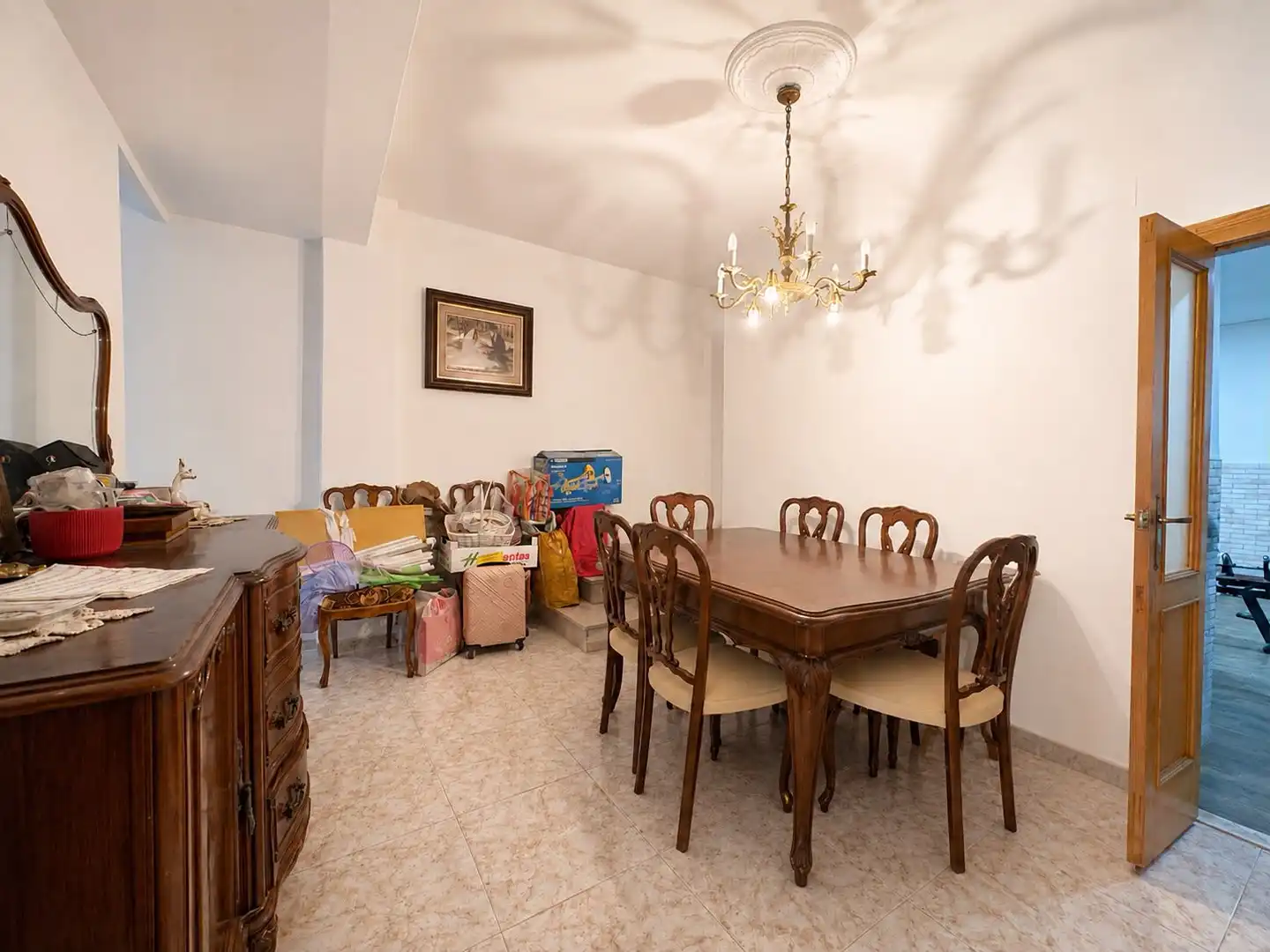 Dining room of Houses for sale in Sueca  with Heating, Terrace and Storage room