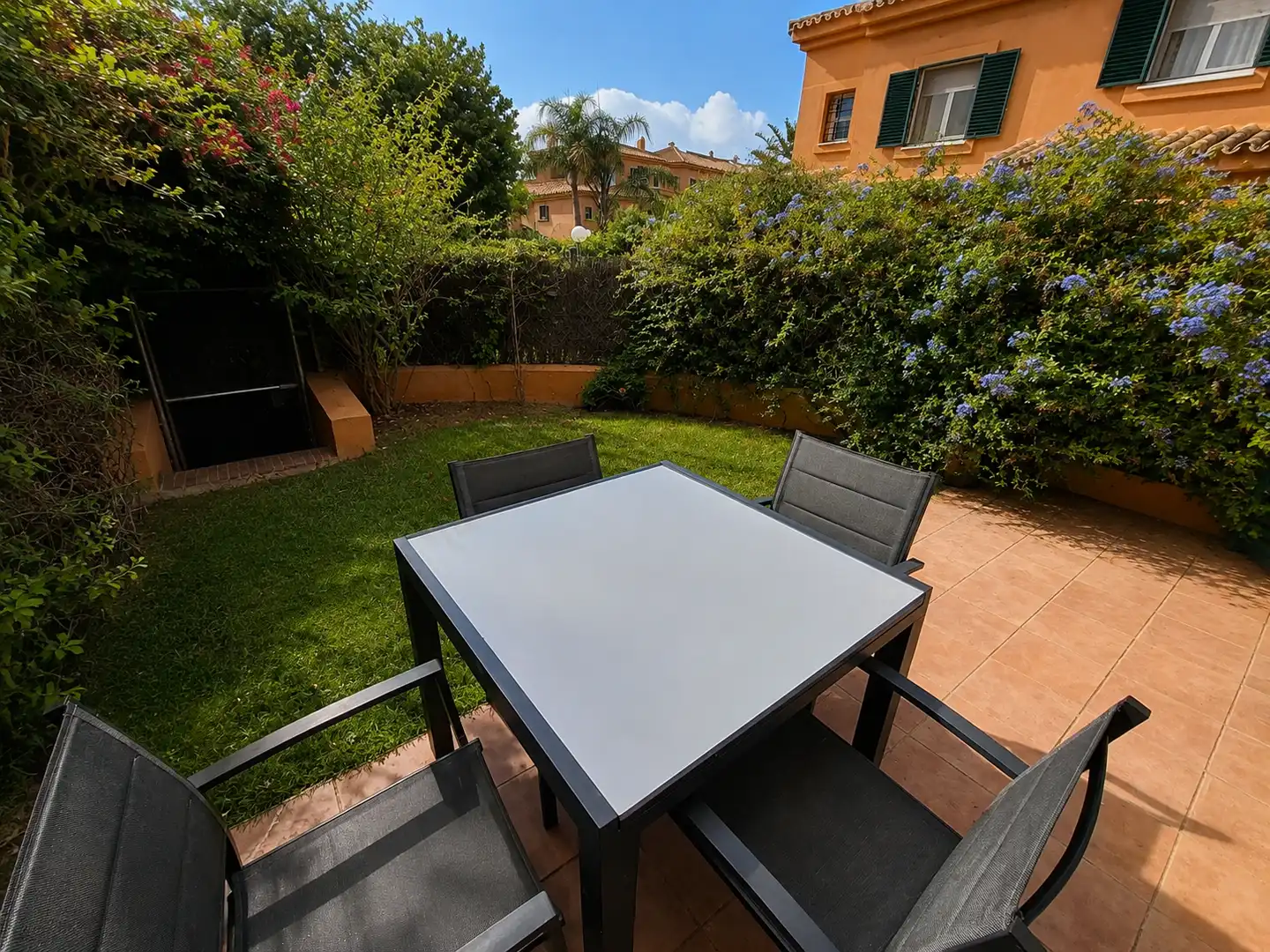Terrace of Detached homes for sale in El Puerto de Santa María  with Air Conditioner, Heating and Private garden