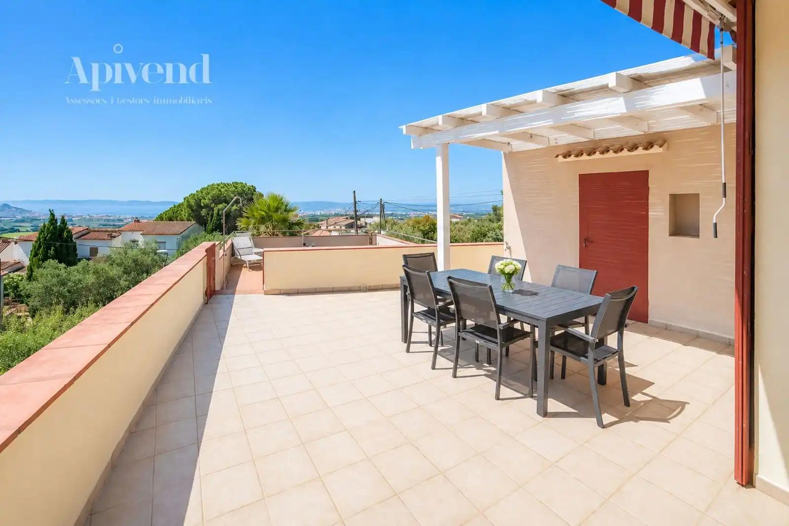 Terrace of Houses for sale in Roses  with Air Conditioner, Heating and Private garden