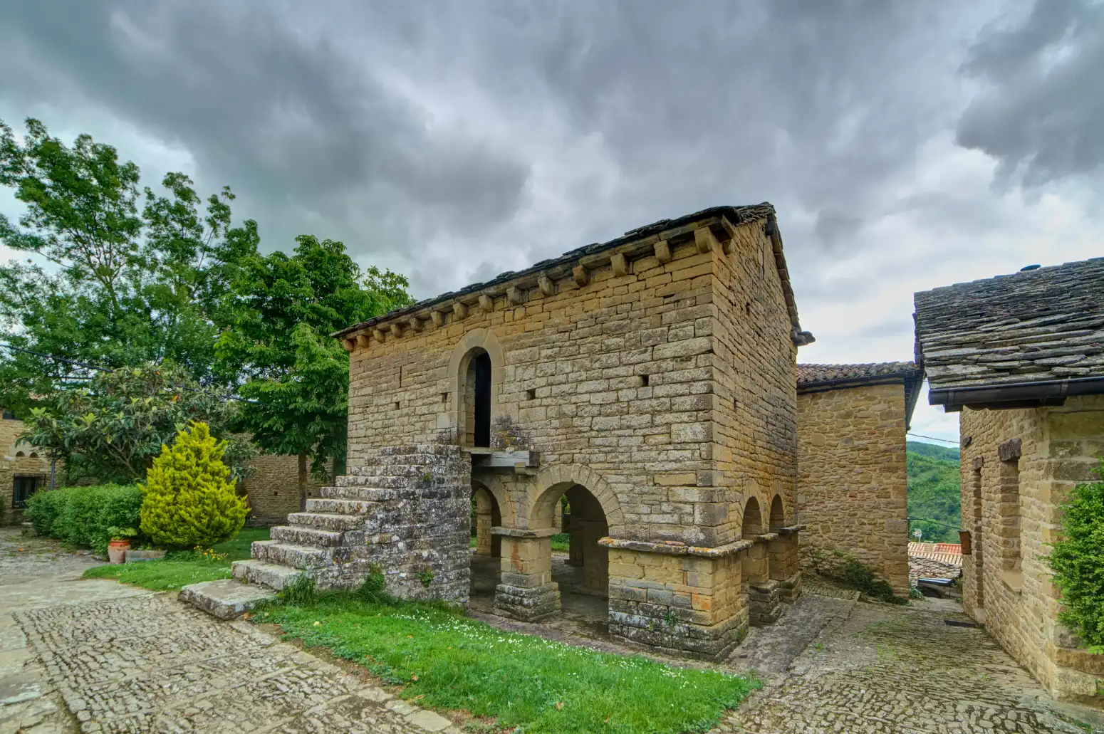 Exterior view of Houses for sale in Leoz / Leotz  with Heating and Private garden