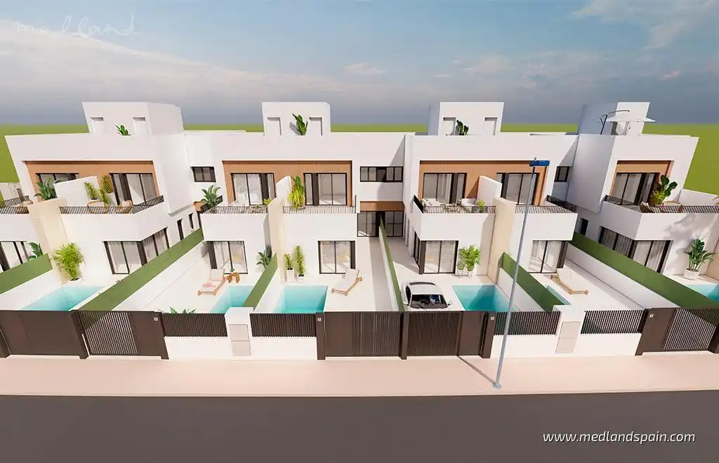Maison mitoyenne avec piscine à vendre à Santiago de la Ribera, imagen 11