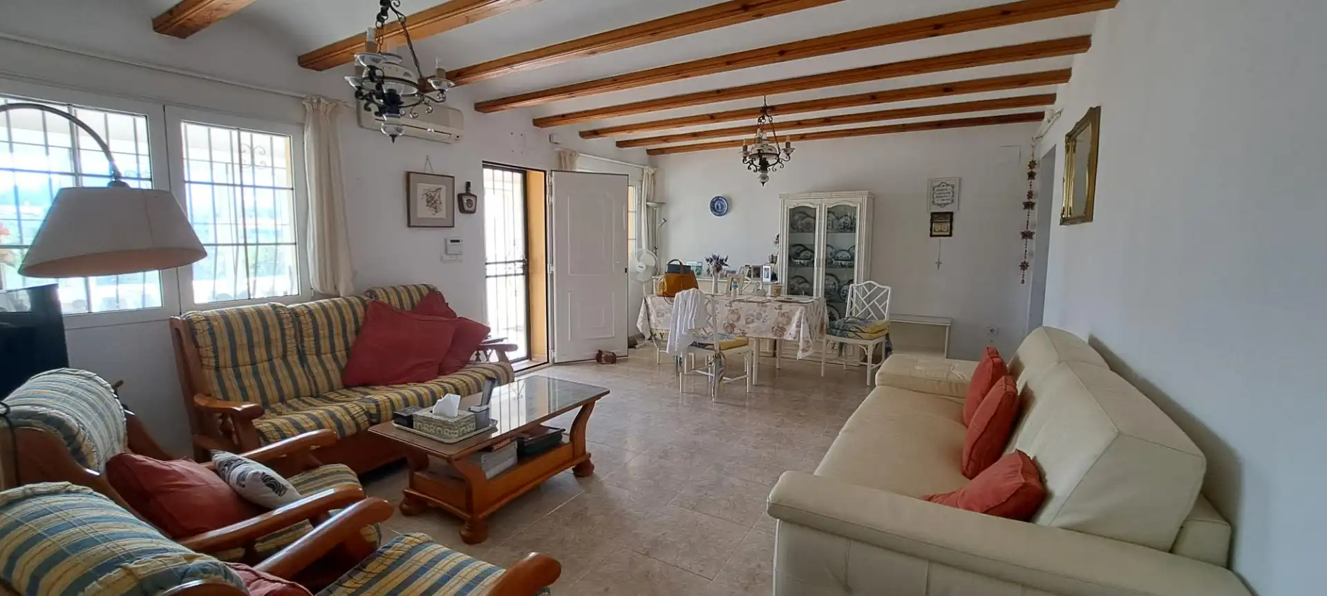 Living room of Houses for sale in Dénia  with Air Conditioner, Heating and Private garden