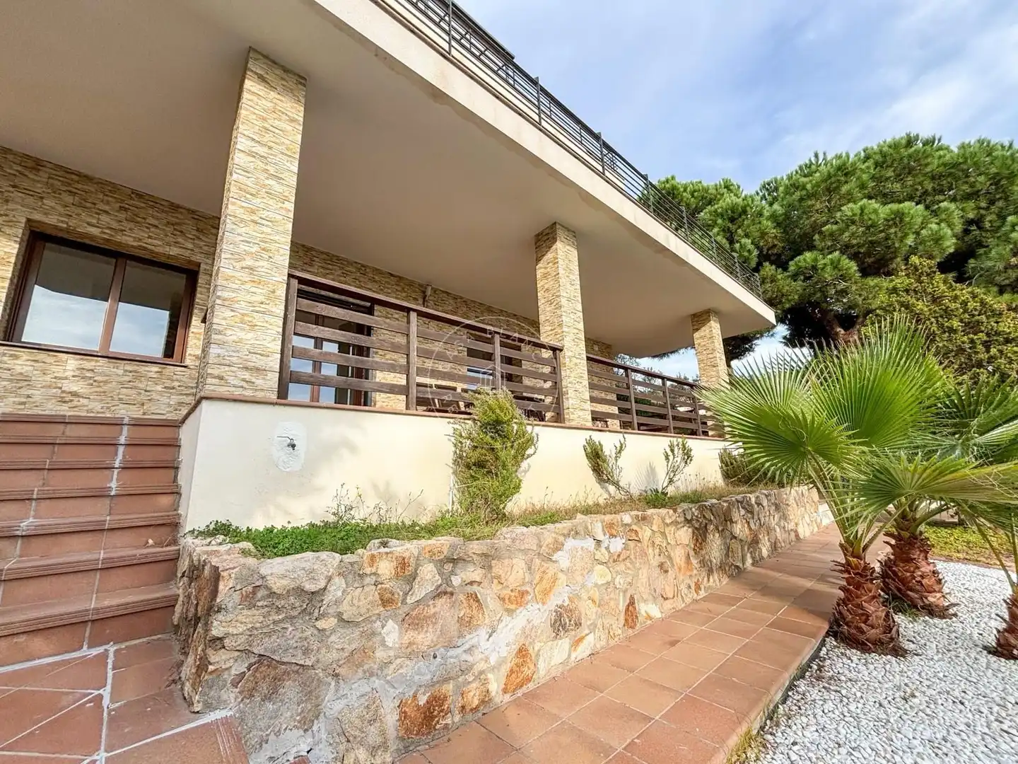 Vista exterior de Casa o chalet en venta en Lloret de Mar con Aire acondicionado, Calefacción y Jardín privado