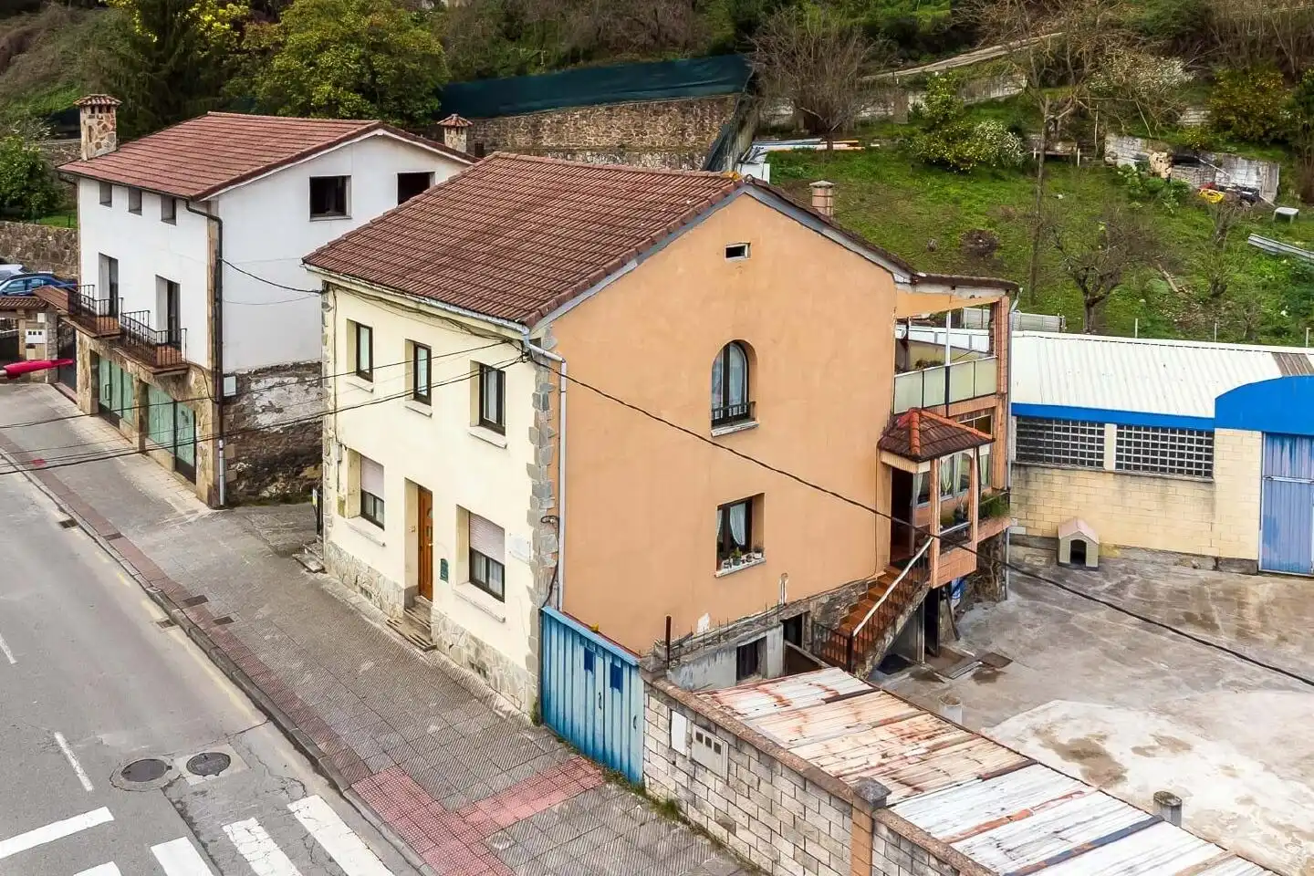Vista exterior de Casa o chalet en venta en Langreo