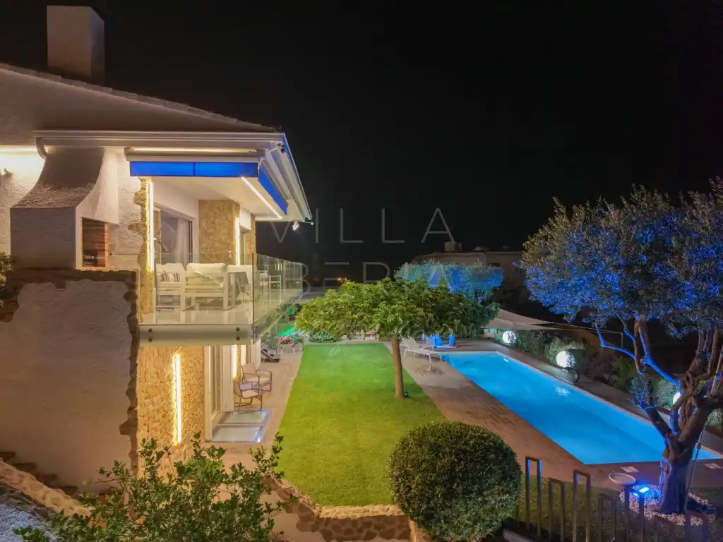 Terraza de Casa o chalet en venta en Castell d'Aro, Platja d'Aro i s'Agaró con Aire acondicionado, Calefacción y Jardín privado