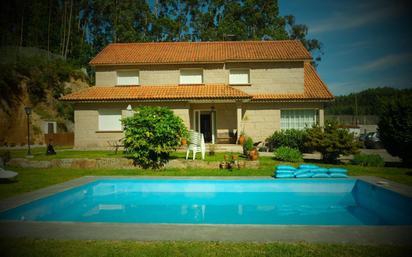 Piscina de Casa o xalet en venda en Meis amb Terrassa, Piscina i Balcó