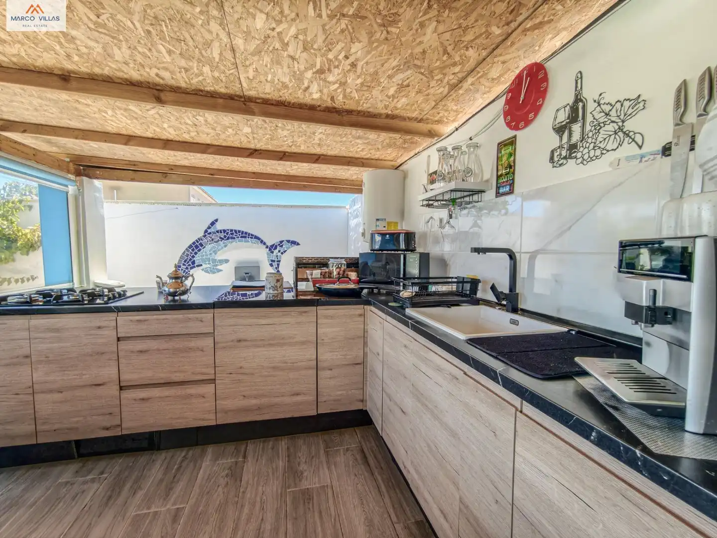 Cocina de Casa o chalet en venta en San Fulgencio con Aire acondicionado, Jardín privado y Piscina