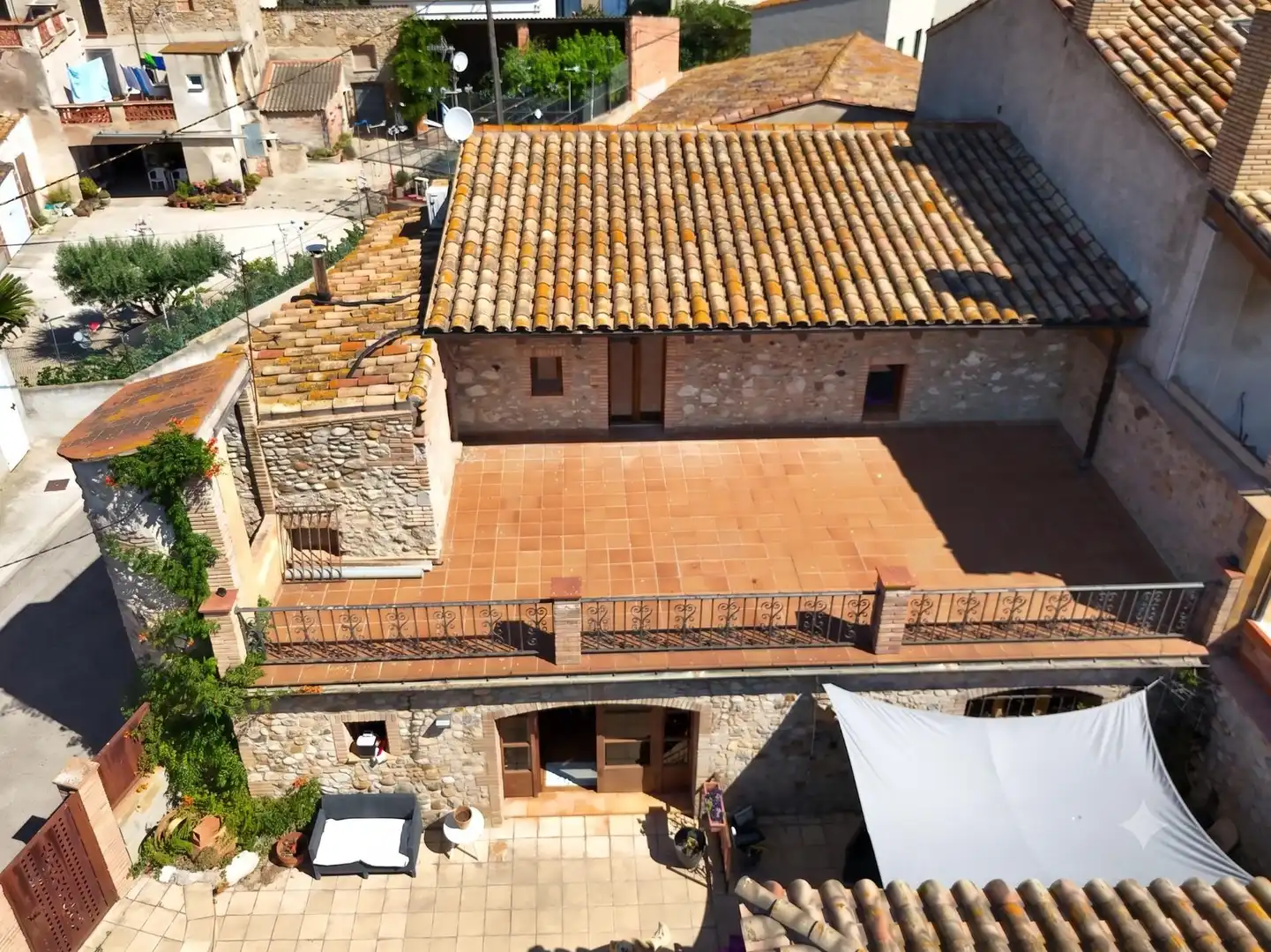 Terrassa de Finca rústica en venda en Vilamacolum