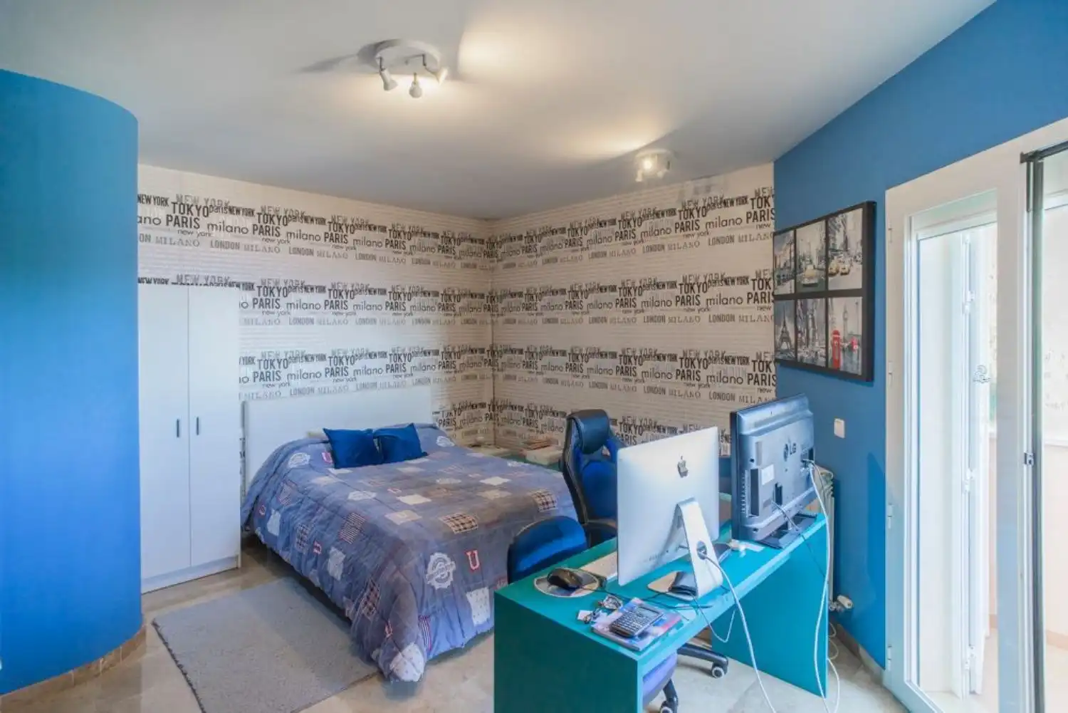 Bedroom of Houses for rent in Llucmajor  with Air Conditioner, Heating and Private garden
