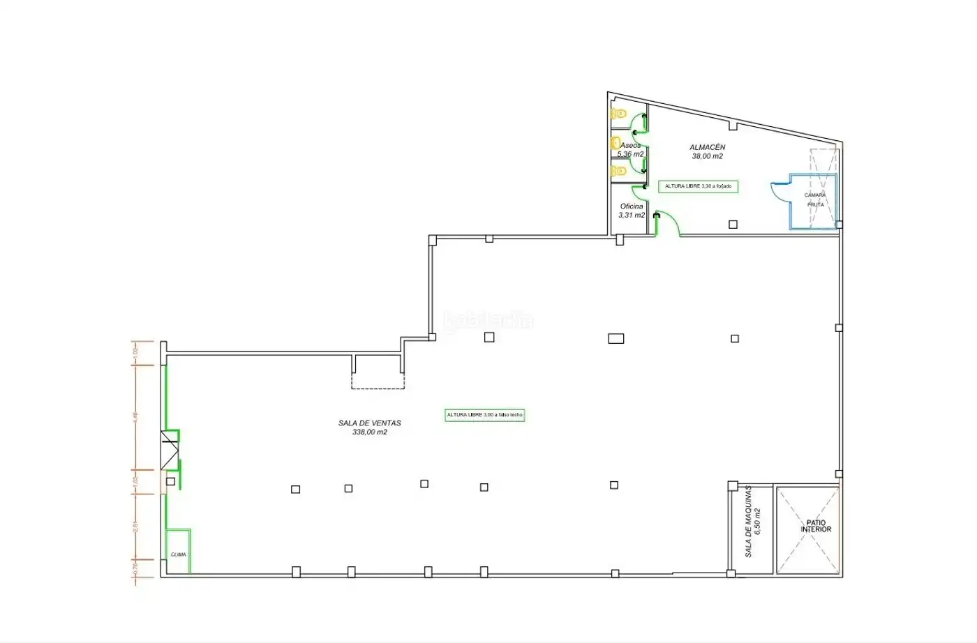 Gewerbefläche zur Miete in Carrer del Clavell 3, imagen 3