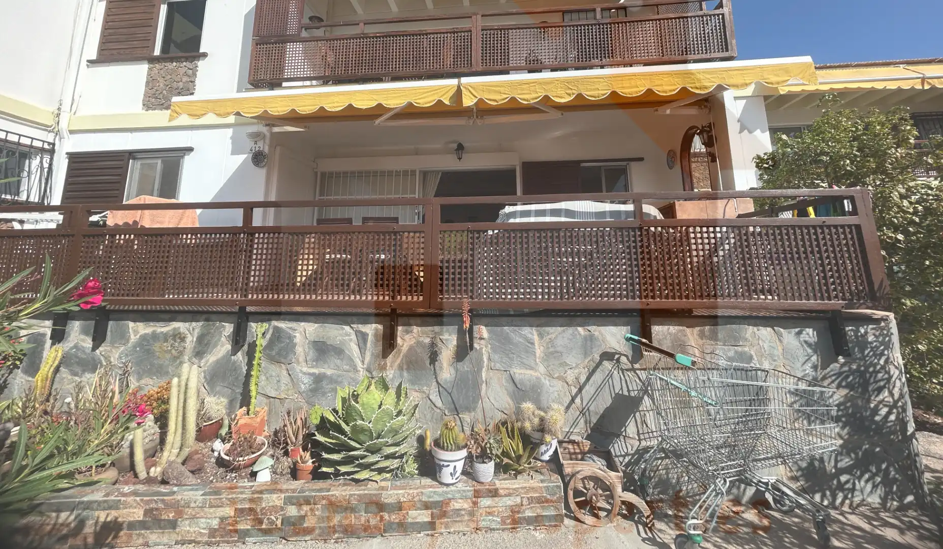 Terrasse von Wohnungen zur Miete in San Bartolomé de Tirajana mit Klimaanlage, Terrasse und Möbliert