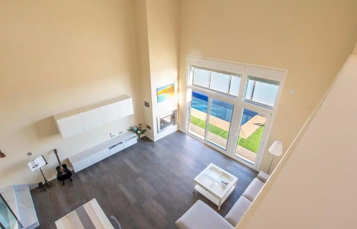 Sala de estar de Casa o chalet en venta en Molina de Segura con Aire acondicionado, Calefacción y Jardín privado