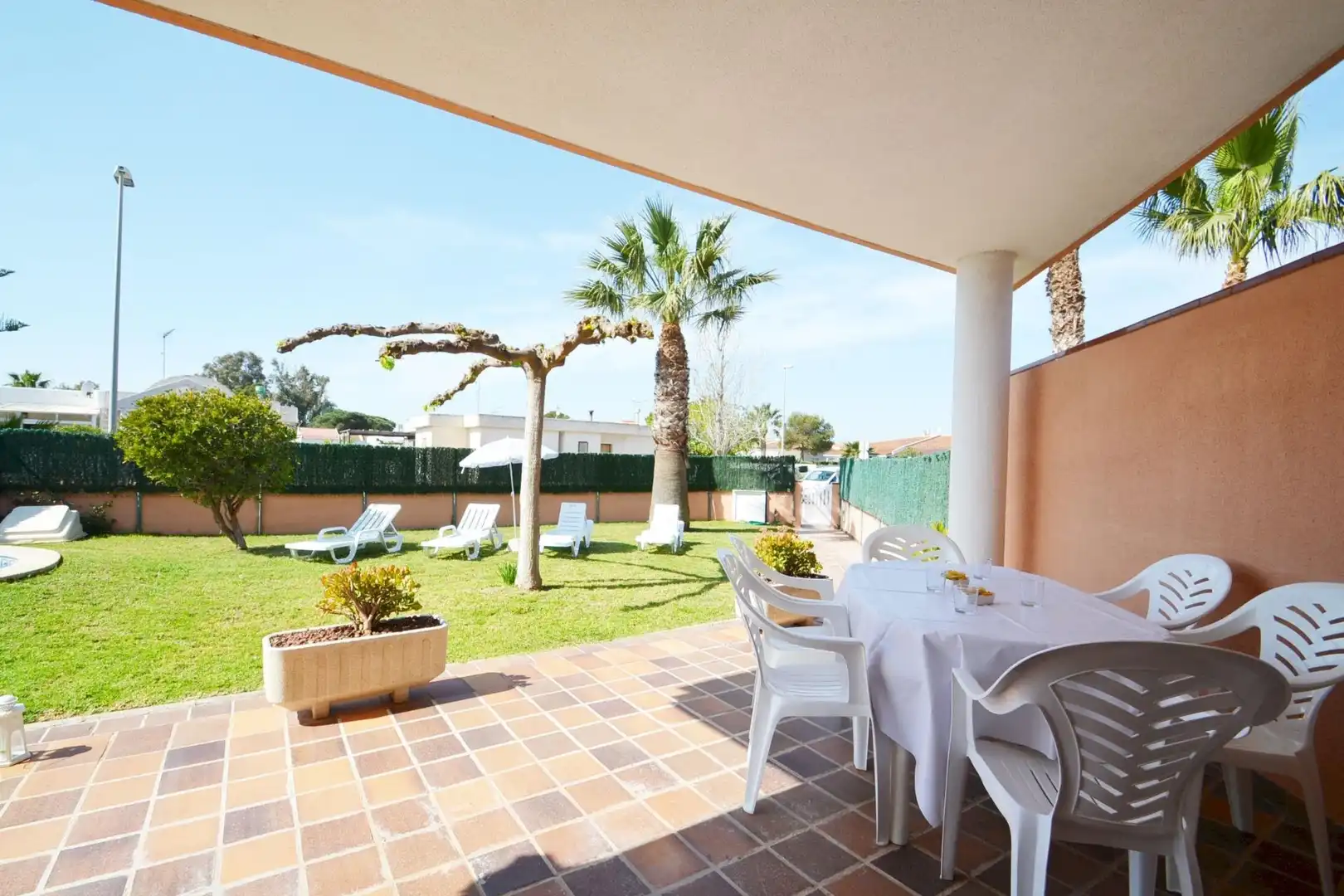 Jardín de Casa o chalet en venta en Deltebre con Aire acondicionado, Jardín privado y Terraza