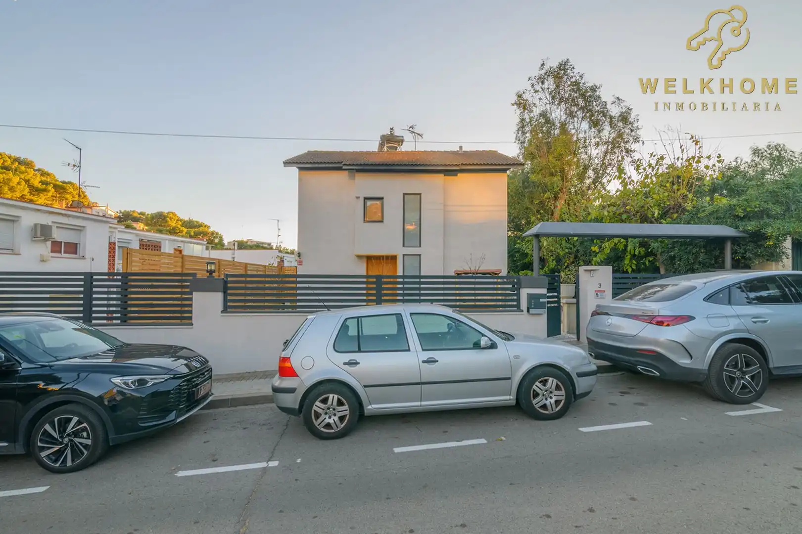 Exterior view of Houses for rent in Castelldefels  with Air Conditioner, Heating and Private garden