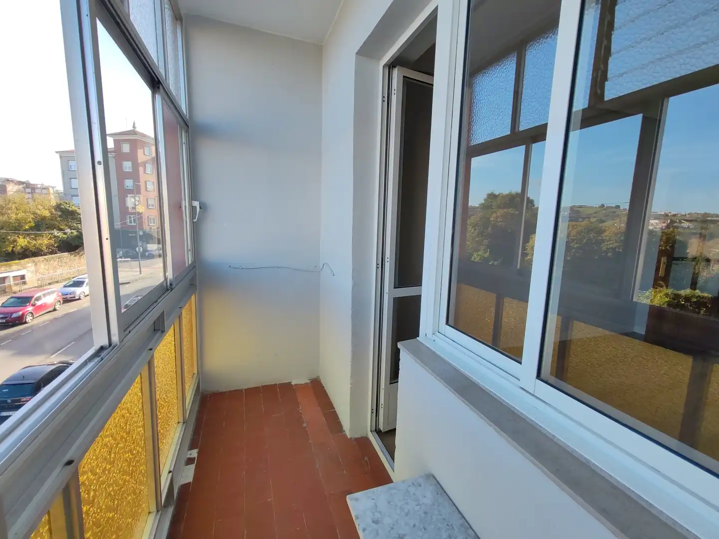 Balcony of Flat for rent in Avilés  with Terrace and Furnished